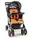 Luvlap Sports Stroller (Black/Orange) RS.5249.00