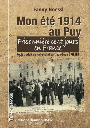 couverture de : Mon &eacute;t&eacute; 1914 au Puy