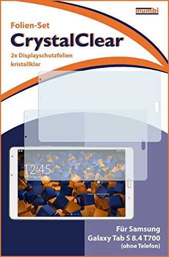 2 x mumbi Schutzfolie Samsung Galaxy Tab S 8.4 T700 Folie Displayschutzfolie (nur T700 OHNE Telefonfunktion) - 3