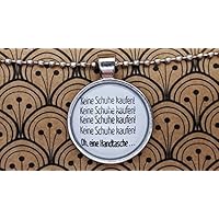 Spruchkette by Perletta 80 cm Kugelkette mit 2,5 cm Anhänger silber Damen Schuhe Keine Schuhe kaufen. Keine Schuhe kaufen. Keine Schuhe kaufen. … Oh eine Handtasche!