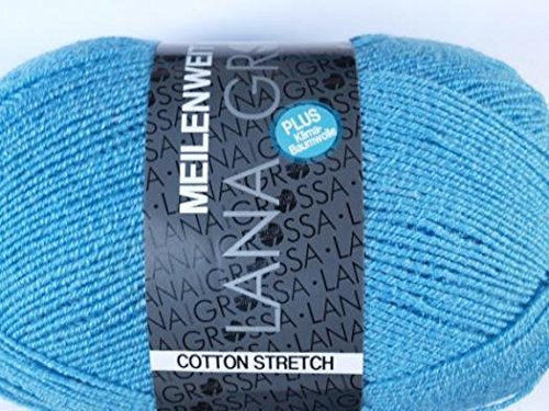 Lana Grossa Meilenweit Cotton Stretch 8045 / 100g Sockenwolle