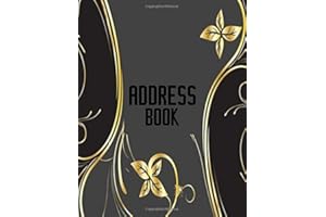 Address Book: A4 Extra Large At A Glance Address Log Book For Contacts, With Addresses, Phone Numbers, Emails & Birthday. Alphabetical A-Z Organizer ... Volume 73 (Extra Large Address Books)