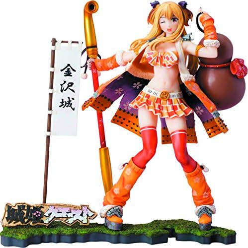 New Vision Toys Shirohime Quest: Kanazawa Jou PVC Figure (1:8 Scale)