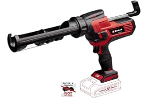 Einhell Akumulatorowy pistolet na wkłady TE-SG 18/10 Li-Solo Power X-Change (18 V, do wkładów 310 ml, do 2000 N, regulowana prędkość obrotowa, bez akumulatora)