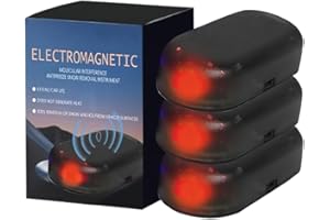 Kouamor Anti Gel Auto, Dispositif Antigel Anti Interférence Électromagnétique, Antigel Moléculaire pour Protection Contre le Gel et Outil de Déneigement, Dégivreur pour Pare-Brise Auto, Dispositif