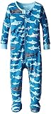 Hatley Baby Boys Infant Footed Coverall Sharks Pyjama Set