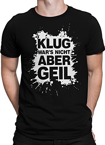 vanVerden Unisex T-Shirt XS-5XL Klug Wars Nicht, aber Geil, Größe:4XL, Farbe:Schwarz vanVerden Unisex T-Shirt XS-5XL Klug Wars Nicht, aber Geil, Größe:4XL, Farbe:Schwarz