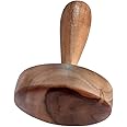 KARAFT WILA Wooden Potato Masher - Paratha, Roti Sekni for Kitchen and Restaurant - Wooden Non Sticking Masher