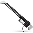 KM-LINEARTECH 12 inch 12" 440lbs Heavy Duty Linear Actuator Motor 12V 2000N Speed 0.3"/sec 8mm/s Waterproof IP65 with Mounting Brackets Duty Cycle 10%