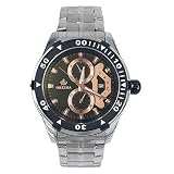 Chronomart Orkina Herren Uhr Analog mit Edelstahl Armband ORK-0323