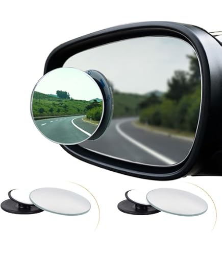 Rétroviseur rond convexe de voiture | Auto 360 gra... - Grandado