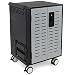 Produktbild Ergotron ZIP40 Portable device management cart Schwarz - Grau, DM40-1009-2