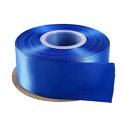 ITIsparkle Ruban Satin 38mm x 22m Environ Décoration pour DIY, Mariage, Fête et Emballage Cadeau, Faire Nœud Papillon - Royal