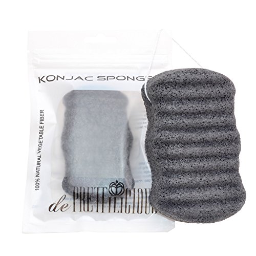 Konjac Sponge - Bamboo Charcoal Konjac Cleansing Sponge. HOLIDAY SALES NOW! Body - Facial Sponge - FREE BEAUTY e-BOOK! Organic Natural Fiber Sponge. BEST GIFT FOR HER and HIM, Girl Friends, Boy Friends, Holidays, Birthday, Valentines, Thanksgiving, Christmas, Anniversary. 100% Guarantee Satisfaction. 100% Money Back RISK FREE Guarantee! ...