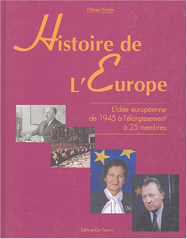 couverture de : Histoire de l'Europe