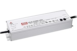 MEAN WELL LED Fuente de alimentación 240W 24V 10A ; MeanWell HLG-240H-24A