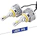 Produktbild 2 x 40W 4000lm H8 Auto CREE LED Scheinwerfer Komplettsets Birnen Lampen Set H / L All In One