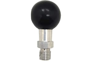 chenpaif Ball Base,1Inch Ball Base M10 X 1.25 Male Thread Mount Motorcycle Phone Holder Motorbike for ram Mounts