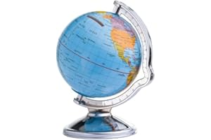 noTrash2003 Small Money Box Savings Box in Globe Shape Made of Plastic by