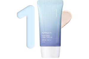numbuzin No.1 Pure Glass Clean Tone Up 1,69 fl oz/50 ml | kwas hialuronowy, przyciemniany współczynnik ochrony przeciwsłonecznej