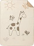 Baby Butt Babydecke gekettelt sand Größe 75x100 cm