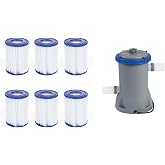 Bestway İntex Havuzlarla Uyumlu 58383 + 58094 2006lt Devirdaim Motoru Filtre Seti BW716