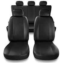 Housses De Siège Sur Mesure Mossa Pour Citroën C1 Hayon 2005-2014 - Compatible Airbag