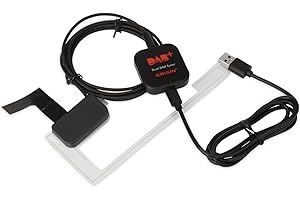 Erisin DAB+ Box antena cyfrowa, adapter do radia samochodowego z systemem Android 5.1 lub nowszym, cyfrowy tuner antenowy UKW USB