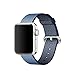 Produktbild Apple Watch Armband Pinhen Neueste Fine Woven Nylon Gurt Ersatz Handgelenk Uhrband Uhrenarmband Erstatzband Uhren-Armband für Apple Watch Series 2 und Series 1 (38MM Navy)