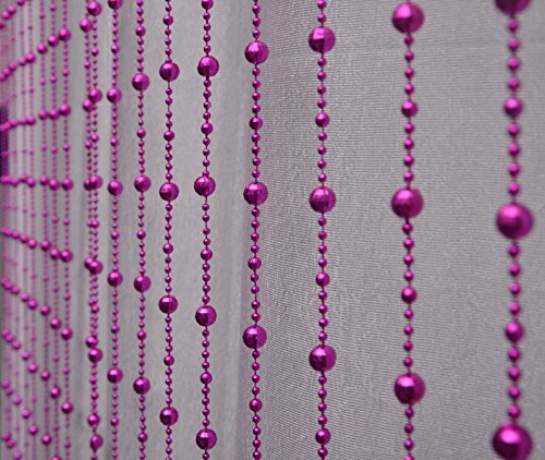 54 Off On Pindia 9ft Strings Bead Curtain Dark Pink Fancy