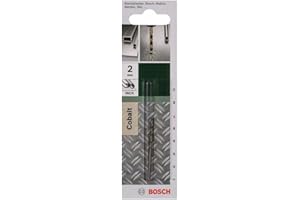 Bosch 2609255063 Foret à métaux rectifié HSS-Co DIN 338 - Longueur 49 mm - Diamètre 2 mm