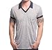 Produktbild Andrew Christian Herren Poloshirt Banana V-Neck Rayon Polo 10243, grau XL