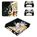 Produktbild SJYMKYC Anime Dragon Ball Goku PS4 Slim Haut Aufkleber Für Playstation 4 Konsole Und 2 Controller Haut PS4 Slim Aufkleber Vinyl