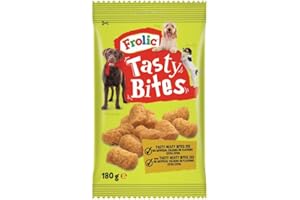 Frolic Tasty Bites Bocaditos Blandos para Perros (Pack de 11 bolsitas x 180g)