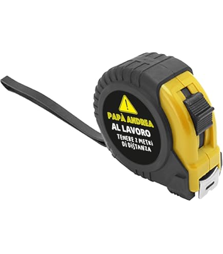 Metro A Nastro Personalizzato Per Festa Del Papà - 3 Metri, Con Nome E Testo - Foto 2