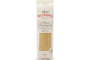 Rummo - Bucatini n.6 Bronce Dibujado - 24 Paquetes de 500 g