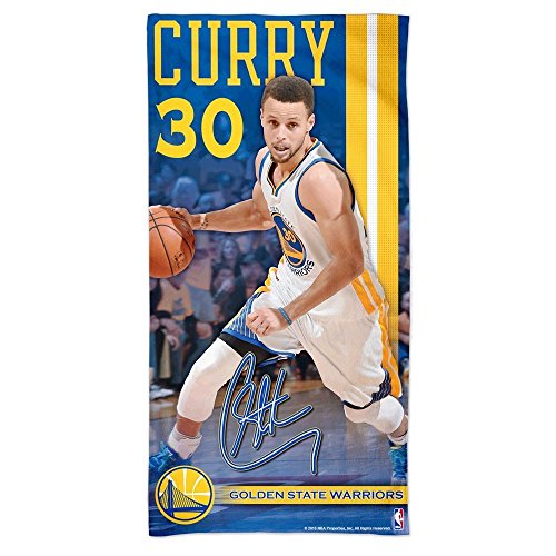 WinCraft NBA GOLDEN STATE WARRIORS Spectra Player Beach Towel 75 cm x 150 cm