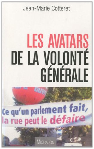 Download Les avatars de la volonté générale