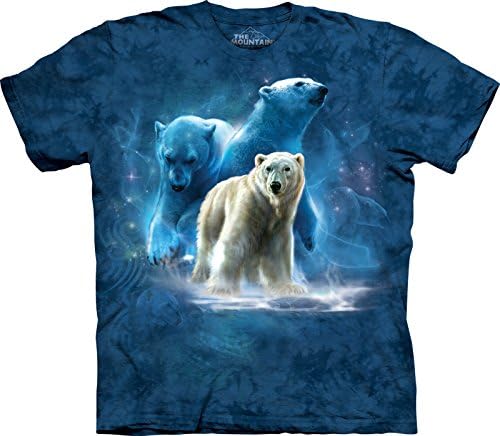 The Mountain Polar Collage Adult T-Shirt - X LARGE