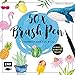 50 x Brush Pen - Flamingo, Kaktus und Co.: Die beliebtesten Brush-Pen-Motive in max. 5 Schritten malen by Verena Kaltenecker