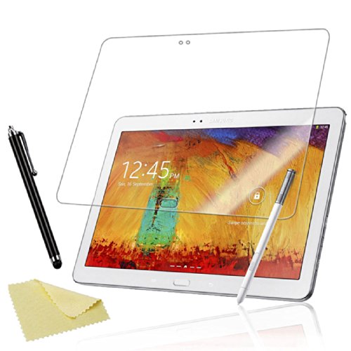 SVS - 3in1 LUXUS SET Note 10 1 2014 Edition   Folie   Pen Samsung Galaxy SM P600 P605 Tasche H  lle Etui Tab 3 10 1  Rot 