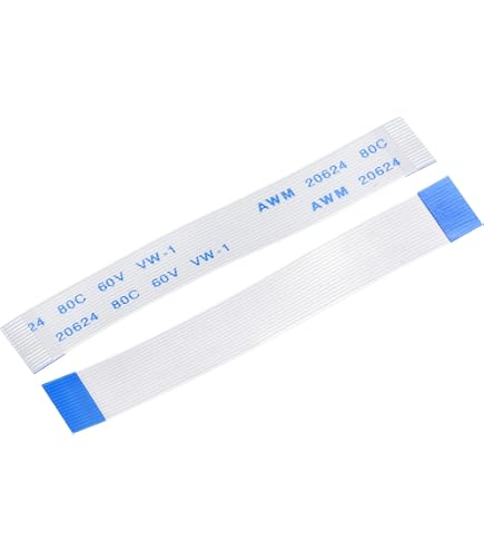 Lot De 20 Câbles Plats Flexibles FFC 10 Broches, Pas 0,5 Mm, Longueur 150 Mm - Pour Ordinateurs Portables, écrans LCD, Appareils électroniques - 9