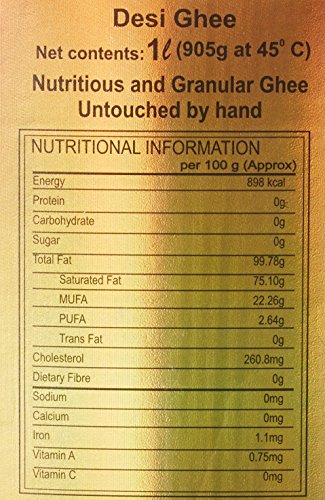 PATANJALI Cow's Ghee, 200ml