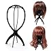 Accessotech Wig Display Stand Mannequin Dummy Head Hat Cap Hair Holder Folding Stable Tool