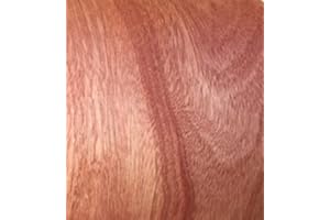 Aibote Hojas de Restauración de Chapa de Madera de Caoba Natural(Tamaño Total:20x250CM) para Estantes de Mesa de Vitrina de Altavoces Muebles de Cocina