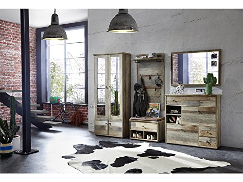 Spiegel Wandspiegel Garderobenspiegel Hängespiegel Holzspiegel Flur „Britta I“ - 3