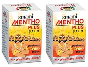 Pack of 2 - Emami Mentho Plus Balm - 9g
