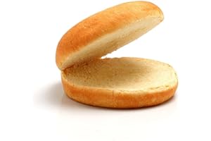 MR. DOBELINA Mr.Dobelina Maxi Potato Roll Buns - Panini Hamburger Americani Made in Italy - Pane per Burger Deliziosi, Smash Burger e Sandwich - Bun in Pane di Patate Italiano Morbidi (Classic 80g, 24 buns)