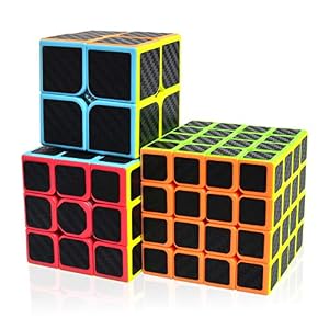 Maomaoyu Speed Cube Fibra de Carbono Cubo Magico