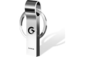 USB Stick 512 GB - destuu USB 3.0 Speicherstick High Speed Wasserdicht USB-Flash-Laufwerk Große Kapazität USB Flash Drive Metall Mini Portable Pendrive Datenspeicher für PC/Tablet/Laptop/Auto